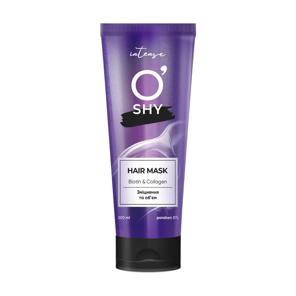 Маска для волосся O'Shy Intense Biotin &amp; Collagen Hair Mask Зміцнення та об'єм, 200 мл